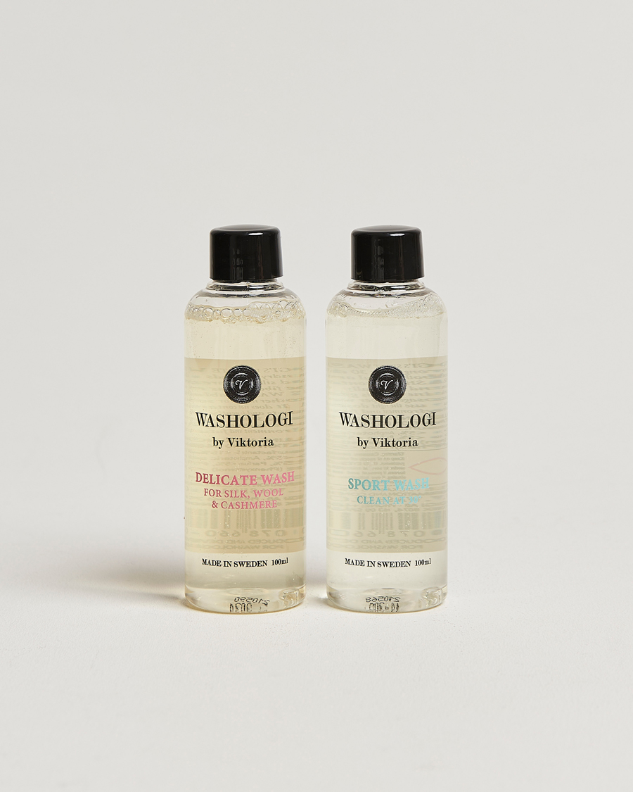 Herre | Vaskemiddel og tekstilspray | Washologi | Travel Kit 2x100ml 