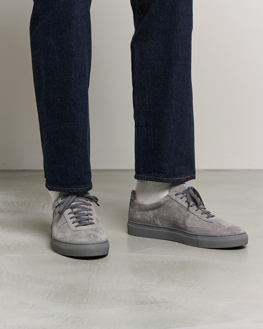 Herre | Sweyd 0662 Calf/Suede Sneakers Grey/Stone | Sweyd | 0662 Calf/Suede Sneakers Grey/Stone