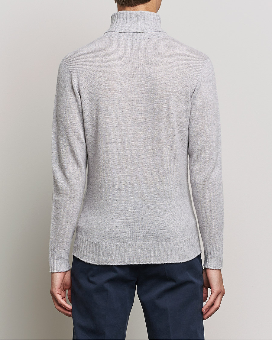 Herre | Gensere | Altea | Wool/Cashmere Turtleneck Sweater Light Grey