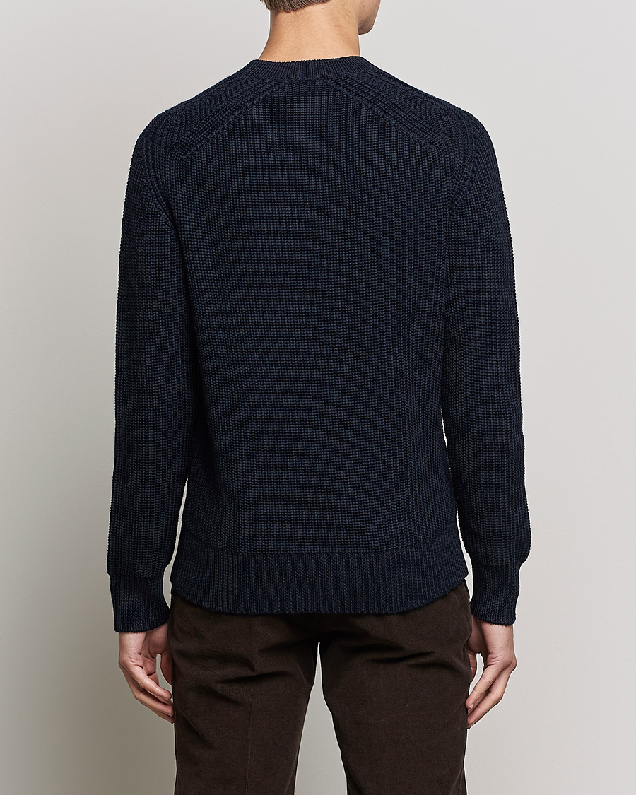 Herre | Gensere | Altea | Soft Wool Knitted Blazer Navy