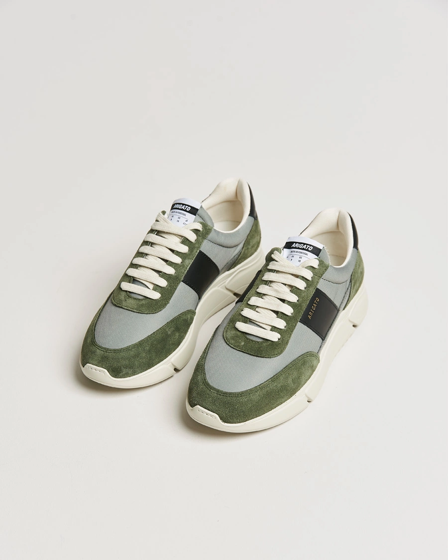 Herre | Sneakers med lavt skaft | Axel Arigato | Genesis Vintage Runner Sneaker Dark Green