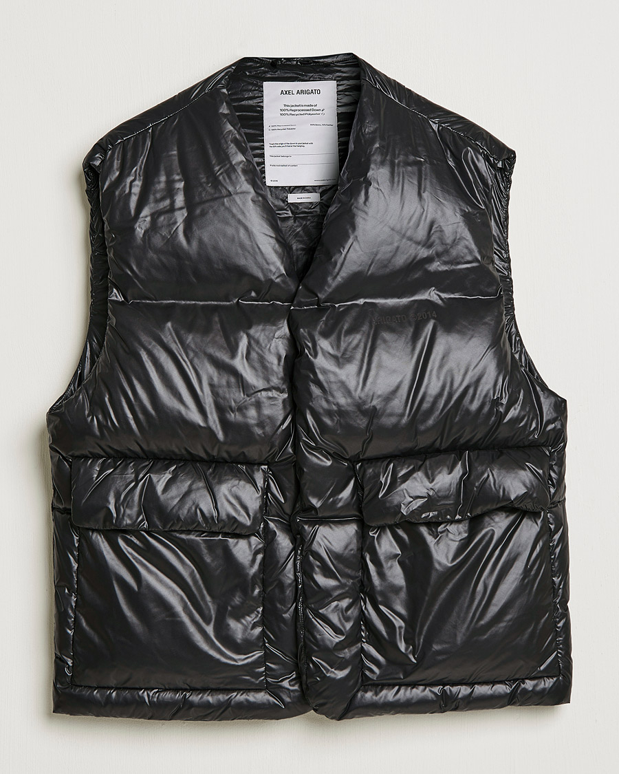 Herre | Vester | Axel Arigato | Techno Down Vest Black