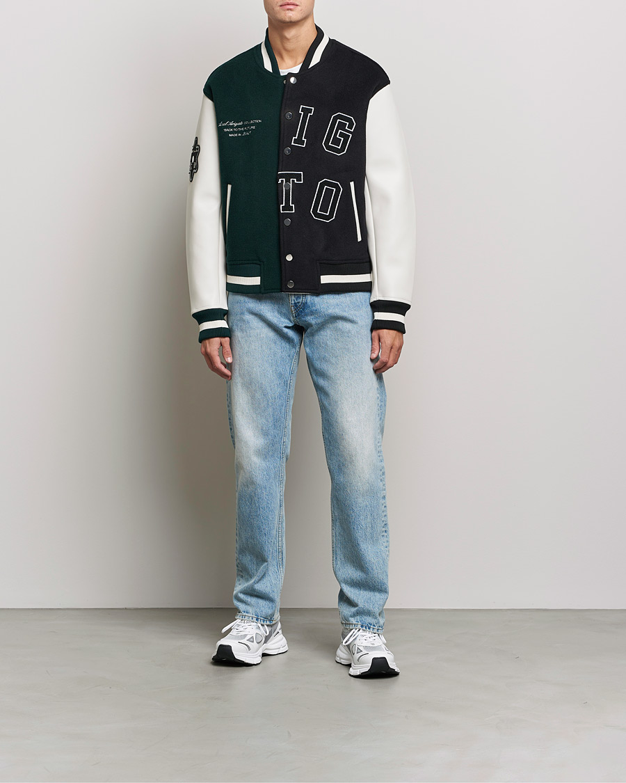 Herre | Jakker | Axel Arigato | Offense Varsity Jacket College Green/Black
