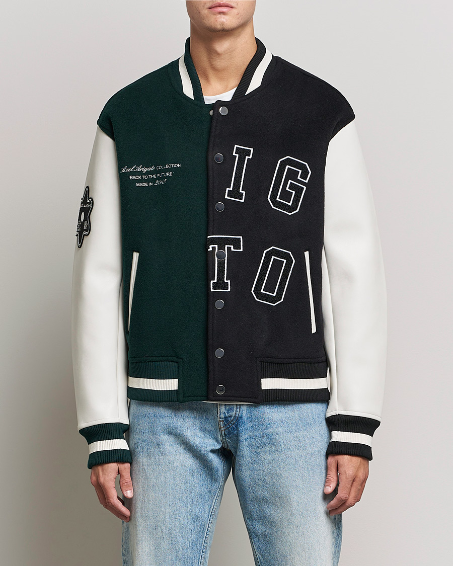 Herre | Jakker | Axel Arigato | Offense Varsity Jacket College Green/Black