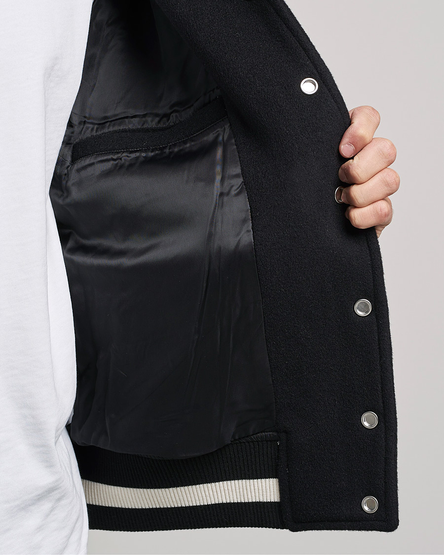 Herre | Jakker | Axel Arigato | Offense Varsity Jacket College Green/Black