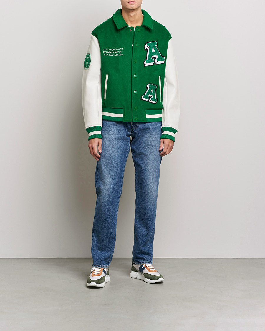 Herre | Jakker | Axel Arigato | Illusion Varsity Jacket Green