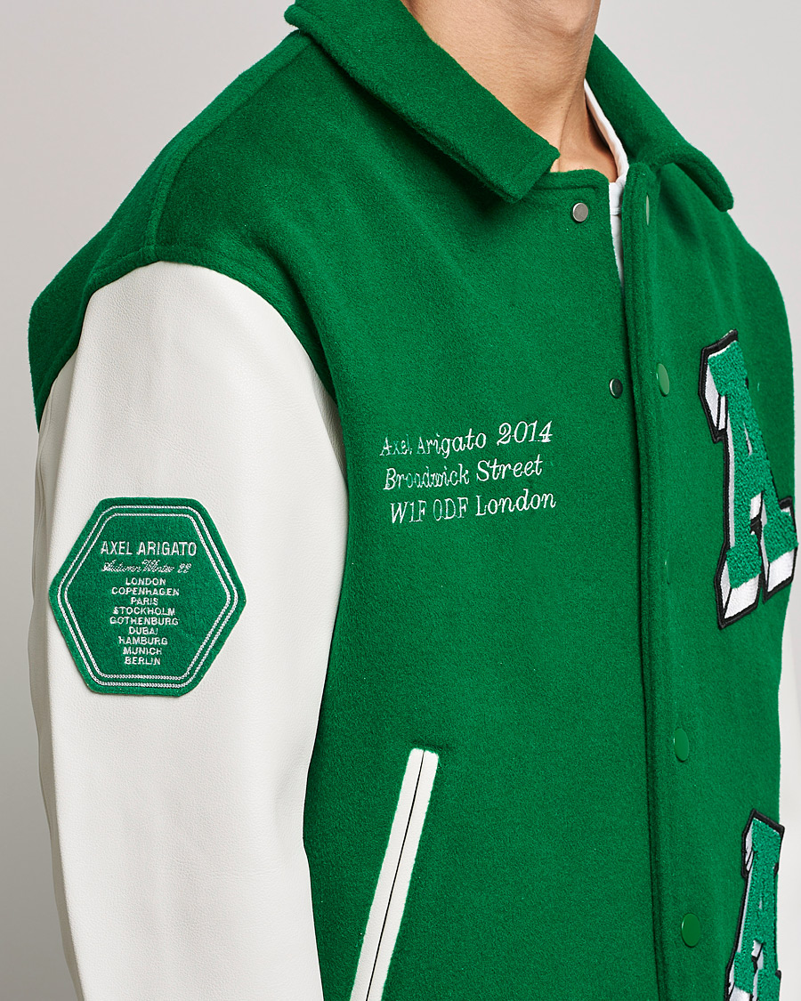 Herre | Jakker | Axel Arigato | Illusion Varsity Jacket Green
