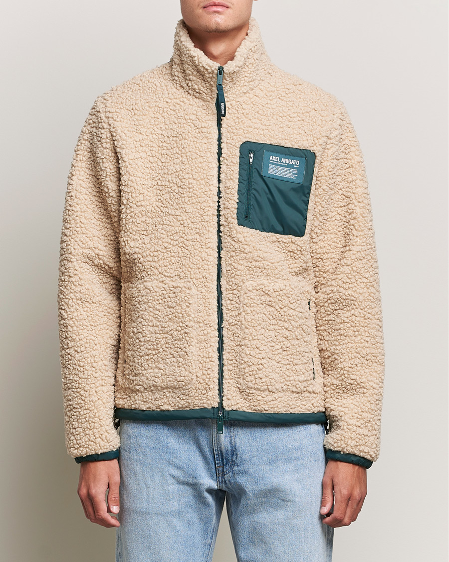 Herre | Gensere | Axel Arigato | Billie Fleece Jacket Beige