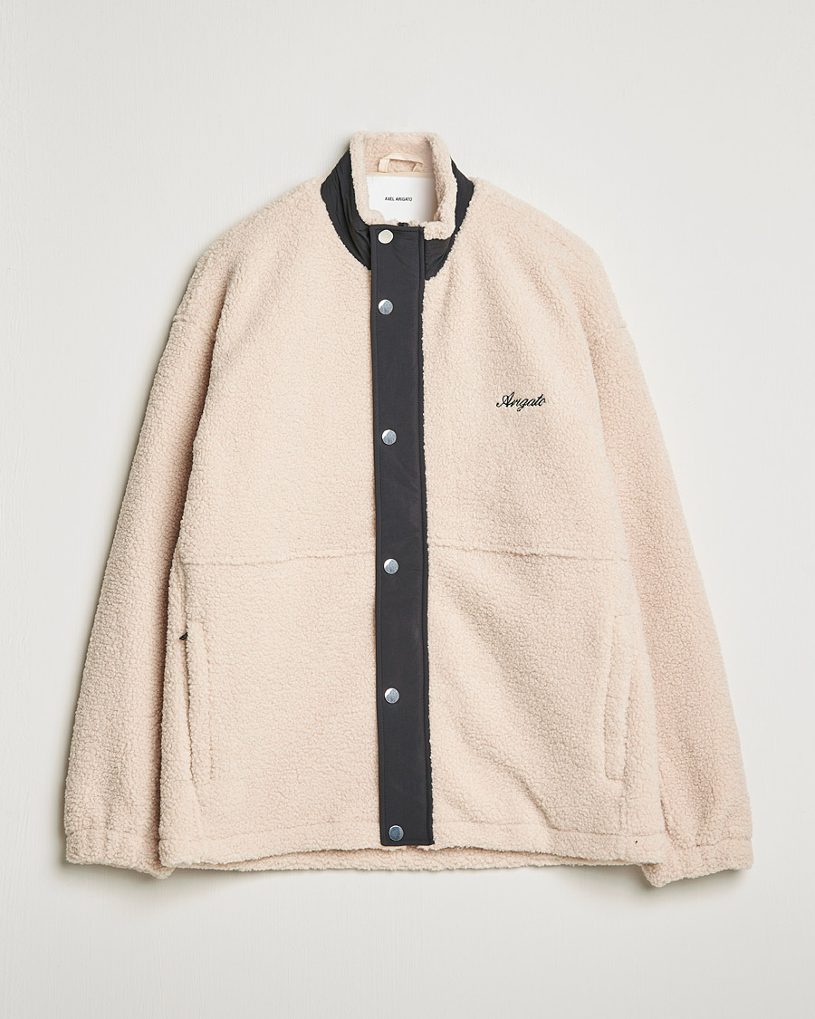 Herre | Gensere | Axel Arigato | Nomad Pile Jacket Beige