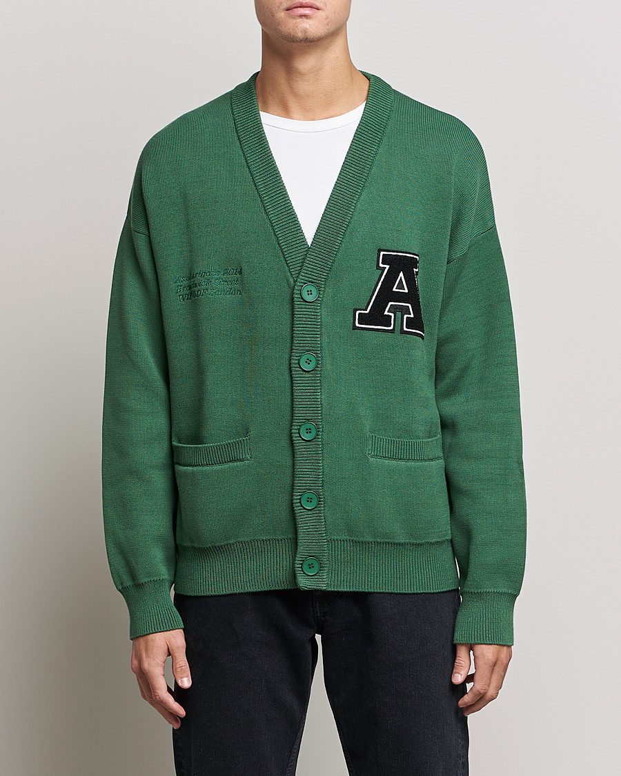 Herre | Gensere | Axel Arigato | Singular Knitted Cardigan Green