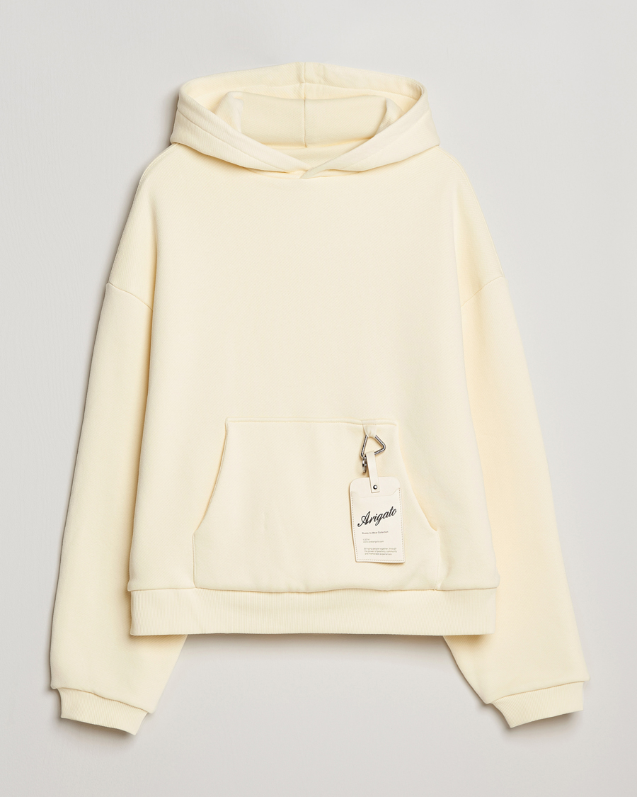 Herre | Gensere | Axel Arigato | Title Hoodie Pale Yellow
