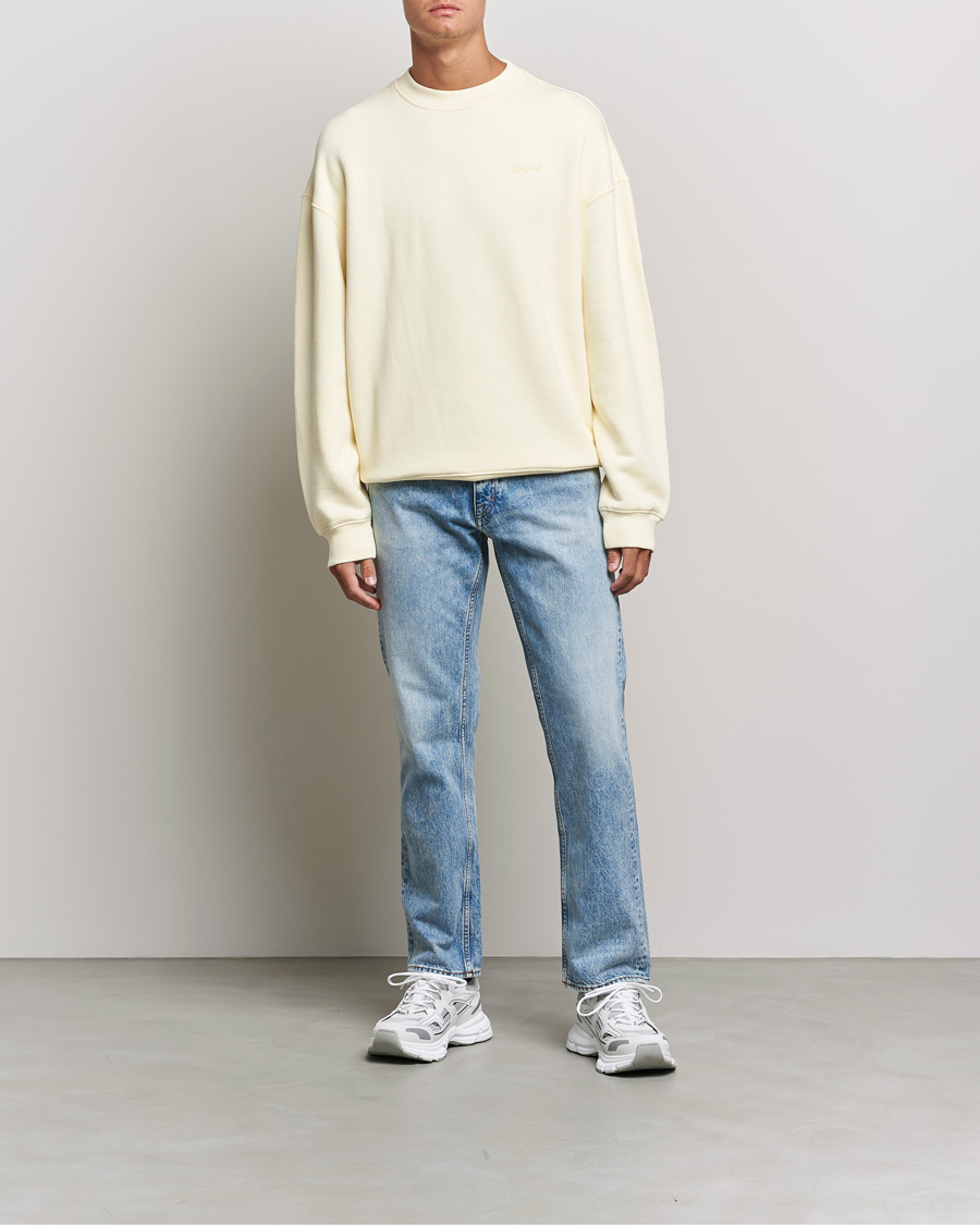 Herre | Gensere | Axel Arigato | Primary Sweatshirt Pale Yellow