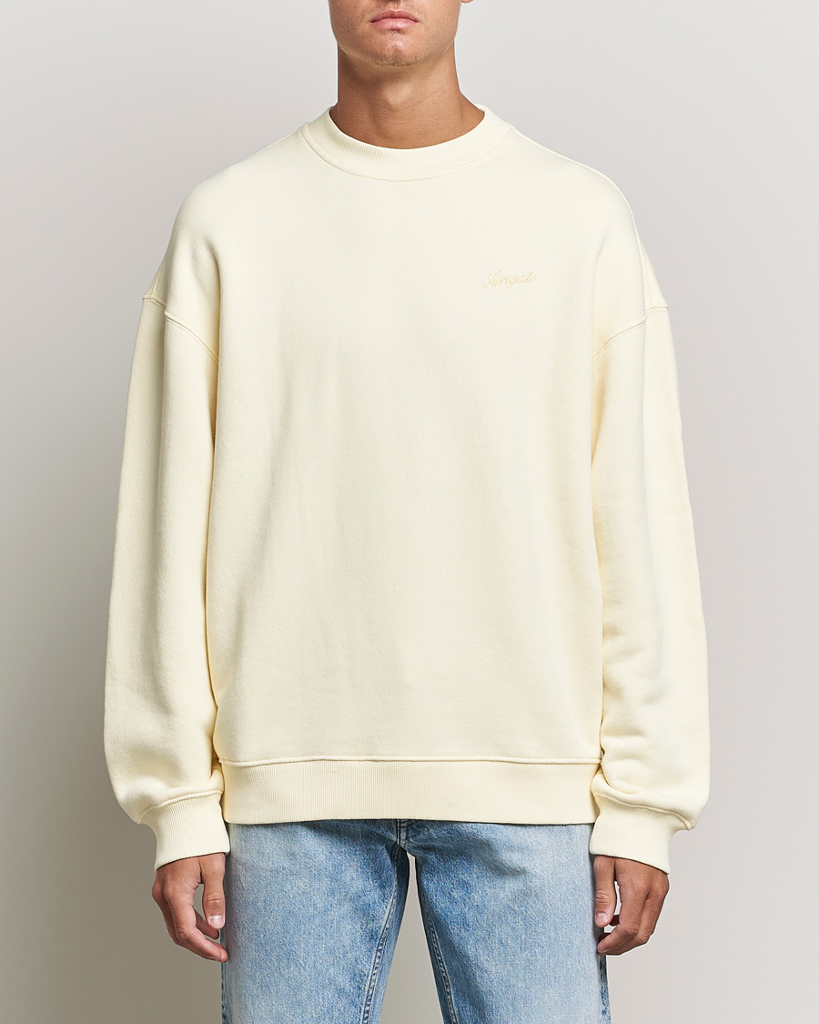 Herre | Gensere | Axel Arigato | Primary Sweatshirt Pale Yellow
