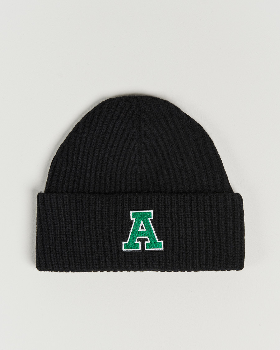 Herre | Axel Arigato Varsity Beanie Black | Axel Arigato | Varsity Beanie Black