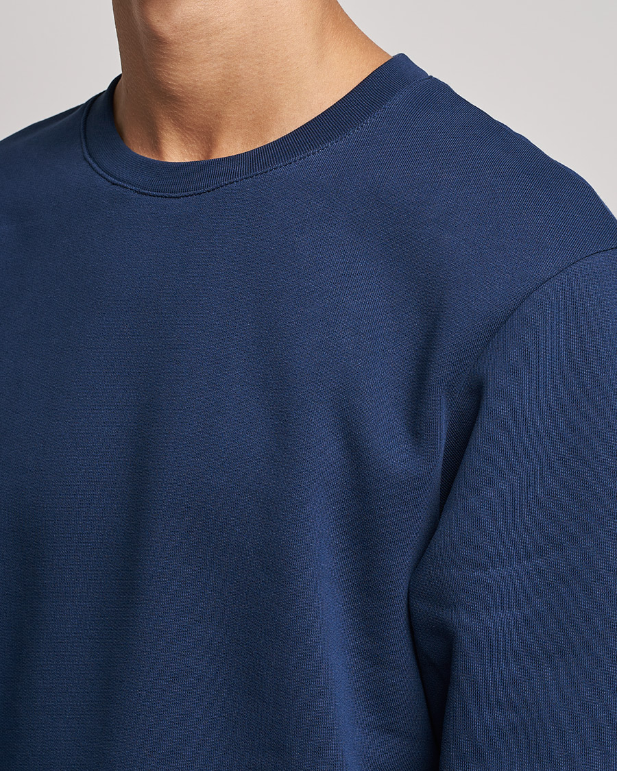 Herre | Gensere | Bread & Boxers | Loungewear Sweatshirt Navy Blue