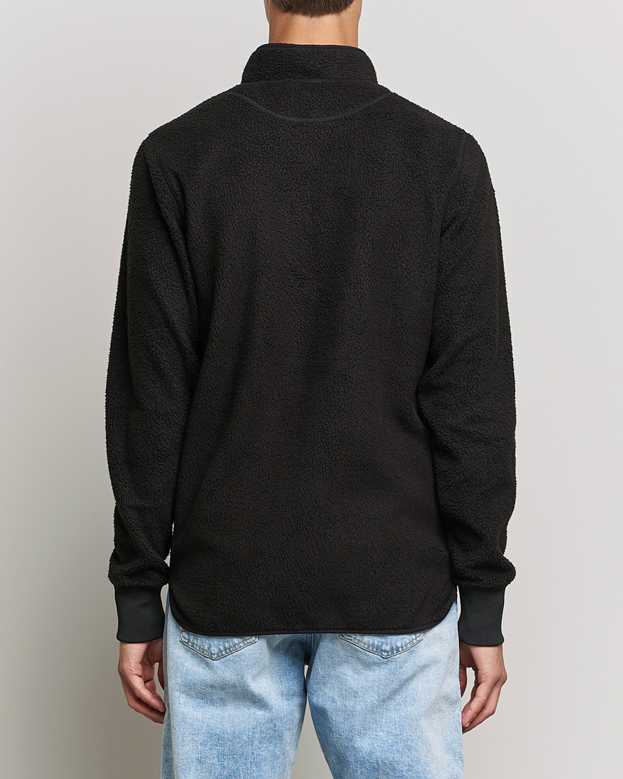 Herre | Gensere | Bread & Boxers | Full Zip Fleece Jacket Black