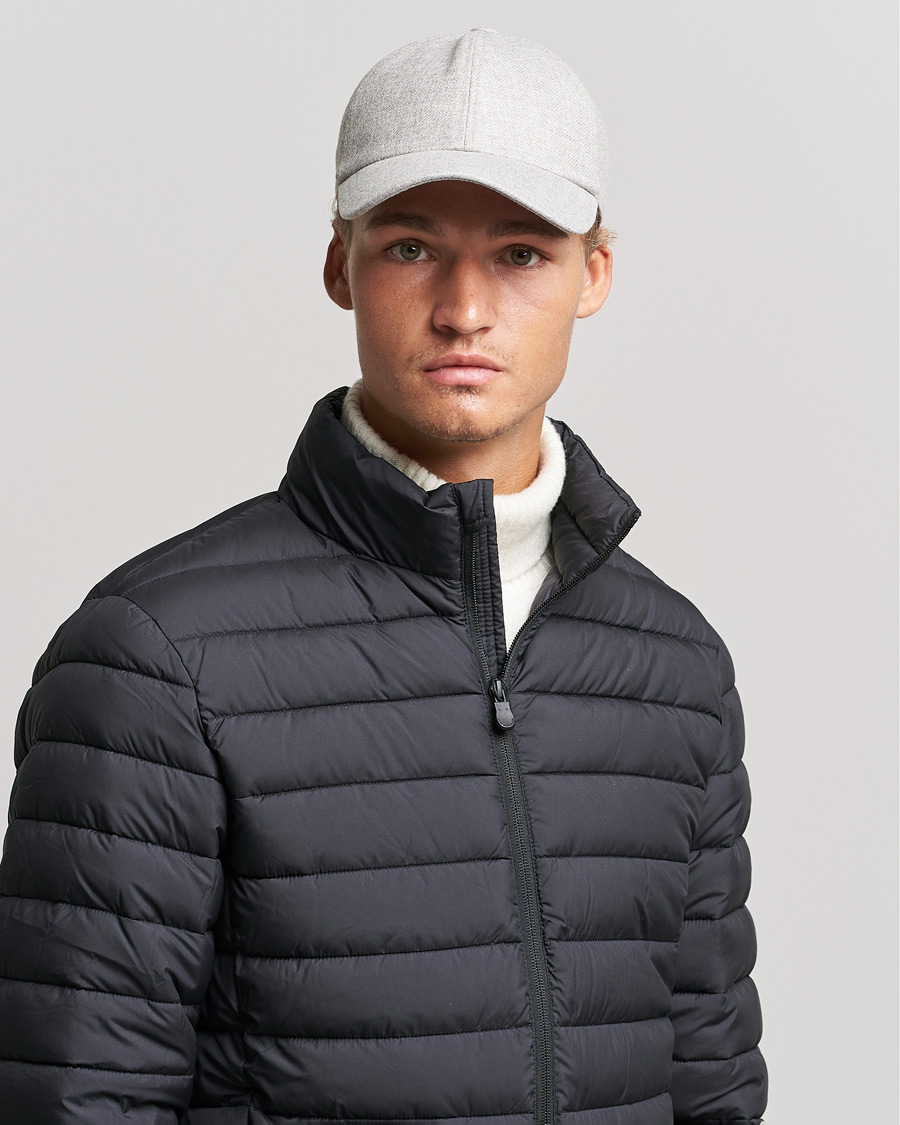 Herre | Brioni Cashmere Flannel Baseball Cap Light Grey | Brioni | Cashmere Flannel Baseball Cap Light Grey