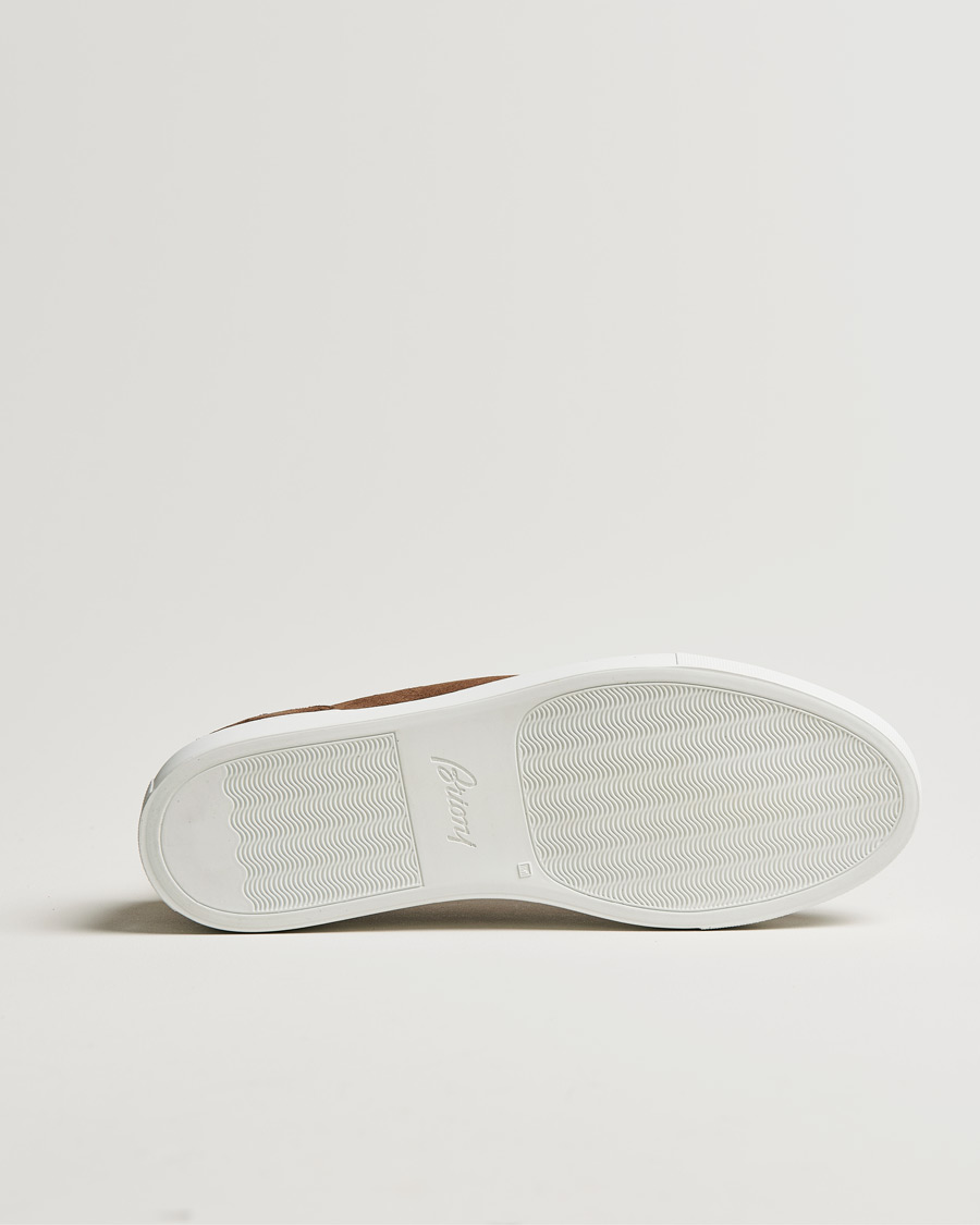 Herre | Brioni Casetta Suede Sneakers Brown | Brioni | Casetta Suede Sneakers Brown