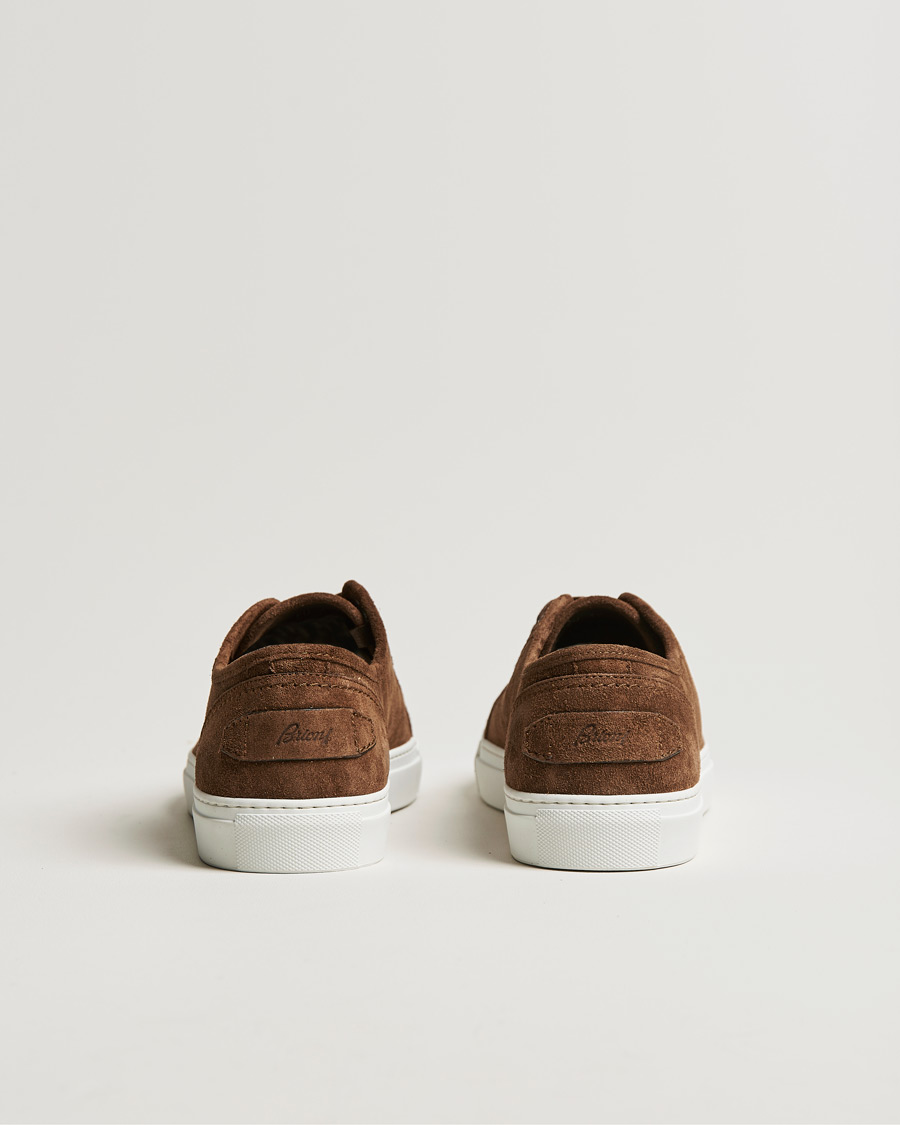 Herre | Brioni Casetta Suede Sneakers Brown | Brioni | Casetta Suede Sneakers Brown