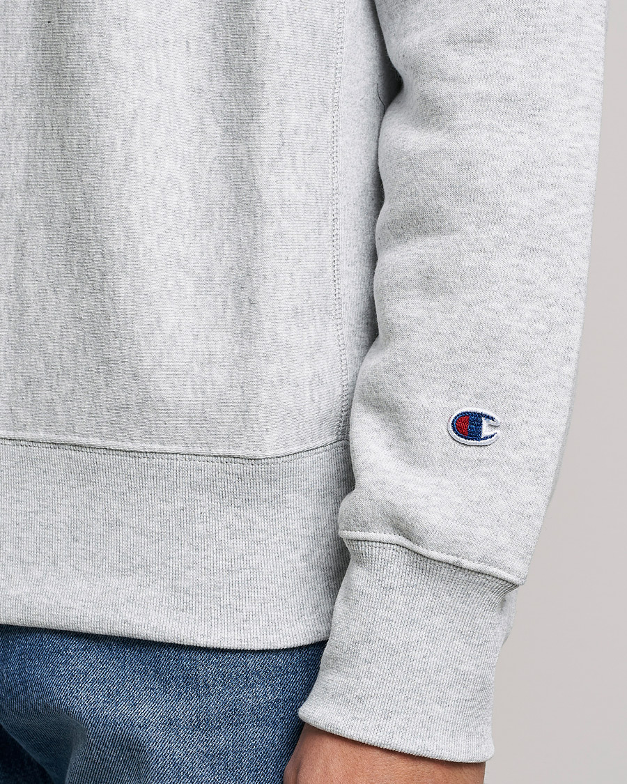 Herre | Gensere | Champion | Reverse Weave Soft Fleece Sweatshirt Grey Melange