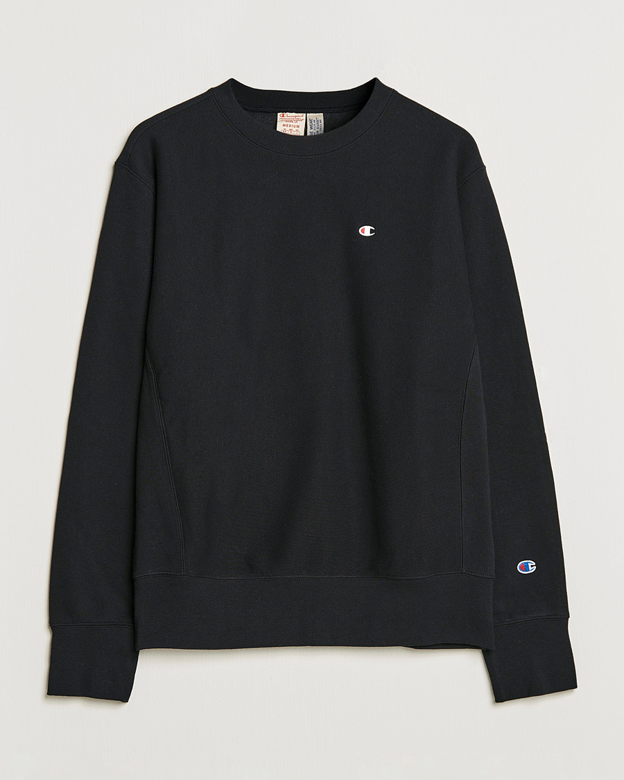 Herre |  | Champion | Reverse Weave Soft Fleece Sweatshirt Black
