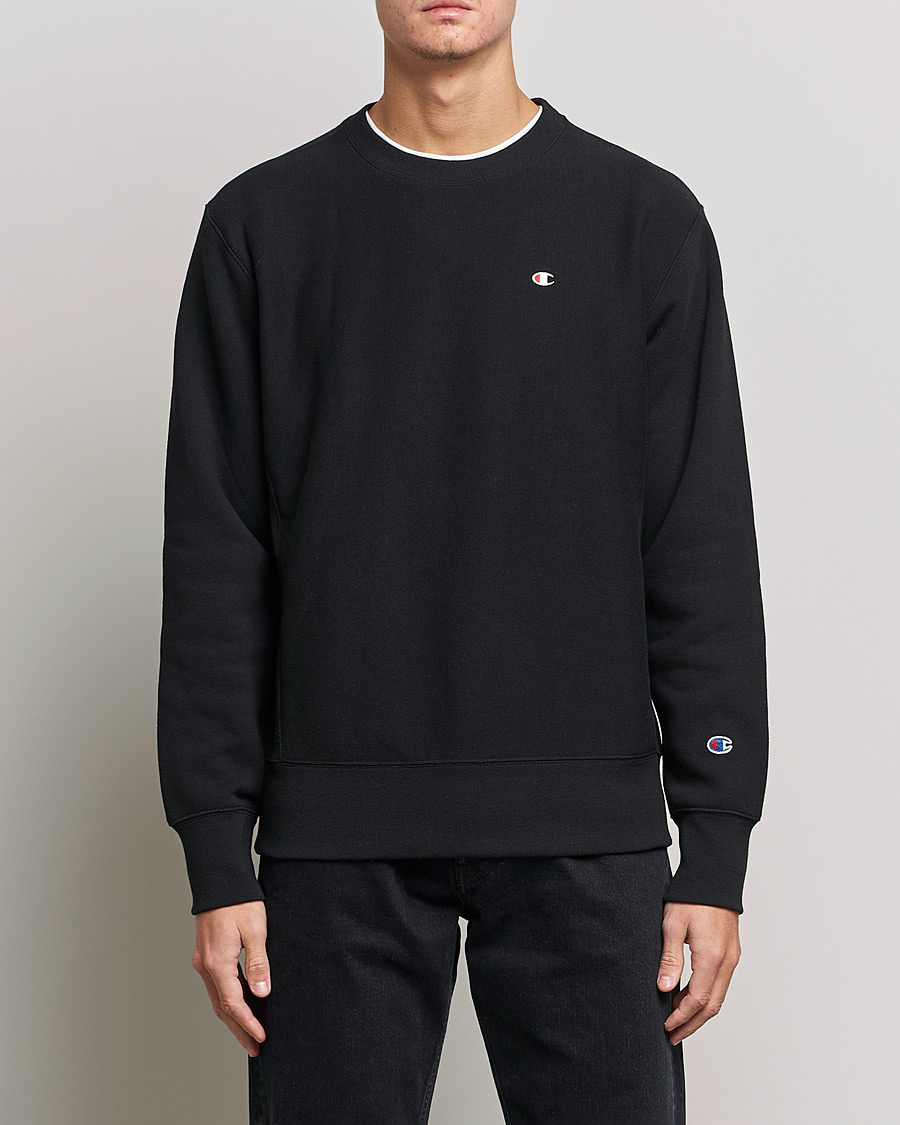 Herre | Gensere | Champion | Reverse Weave Soft Fleece Sweatshirt Black