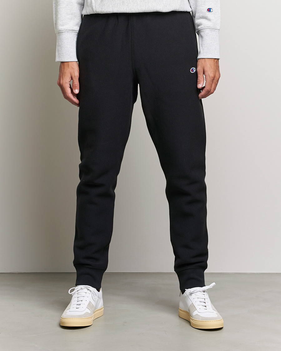 Herre |  | Champion | Reverse Weave Soft Fleece Sweatpants Black