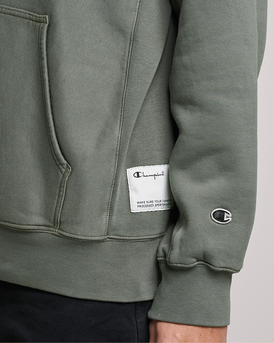 Herre | Gensere | Champion | Heritage Garment Dyed Hood Dark Grey