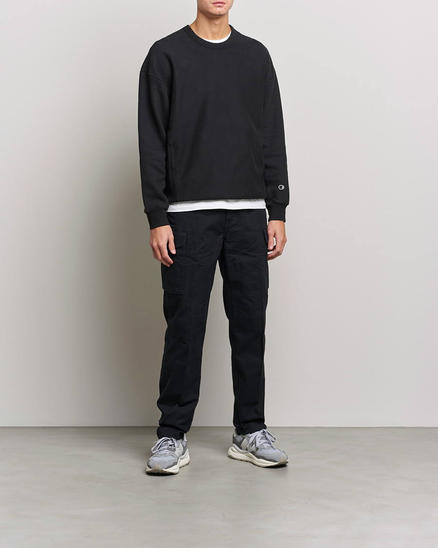 Herre | Gensere | Champion | Heritage Garment Dyed Sweatshirt Black