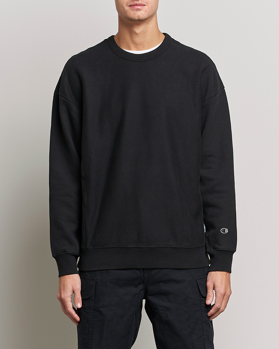 Herre | | Champion | Heritage Garment Dyed Sweatshirt Black