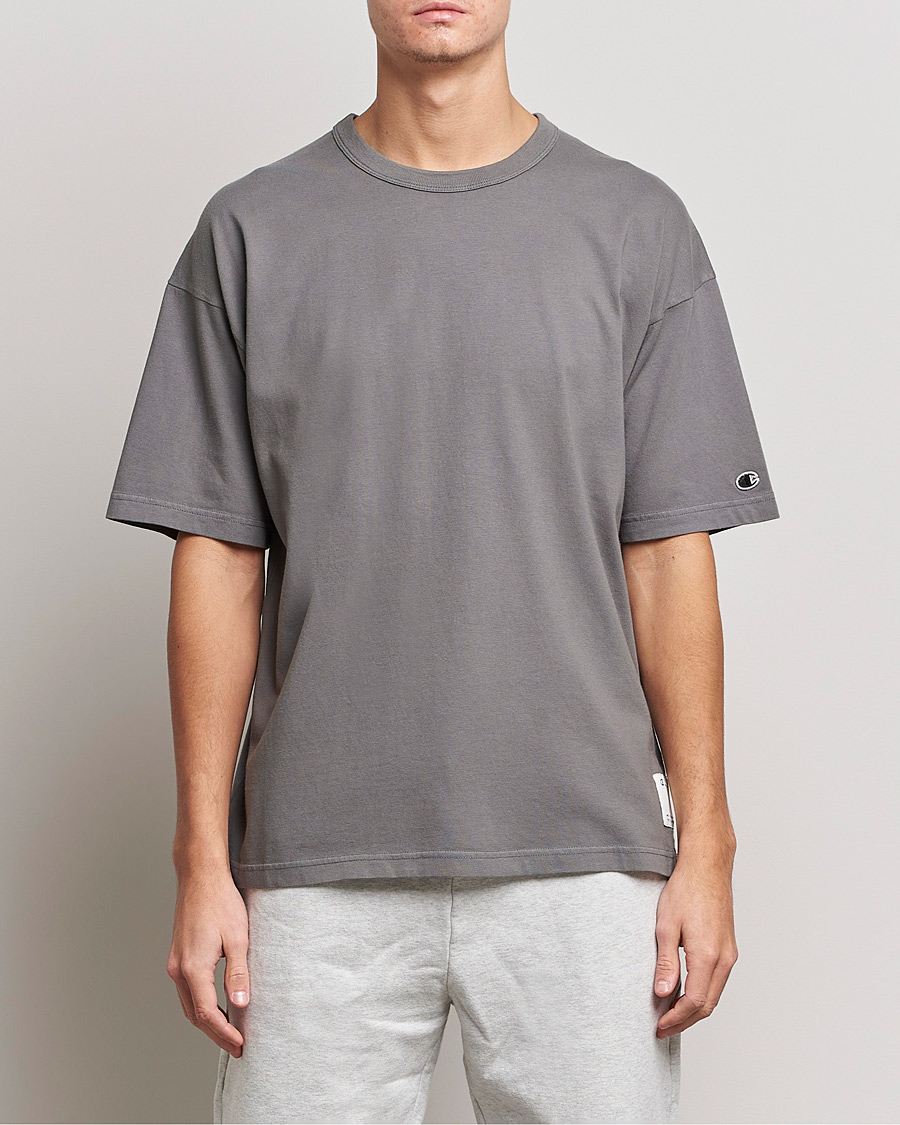 Herre | | Champion | Heritage Garment Dyed T-Shirt Dark Grey