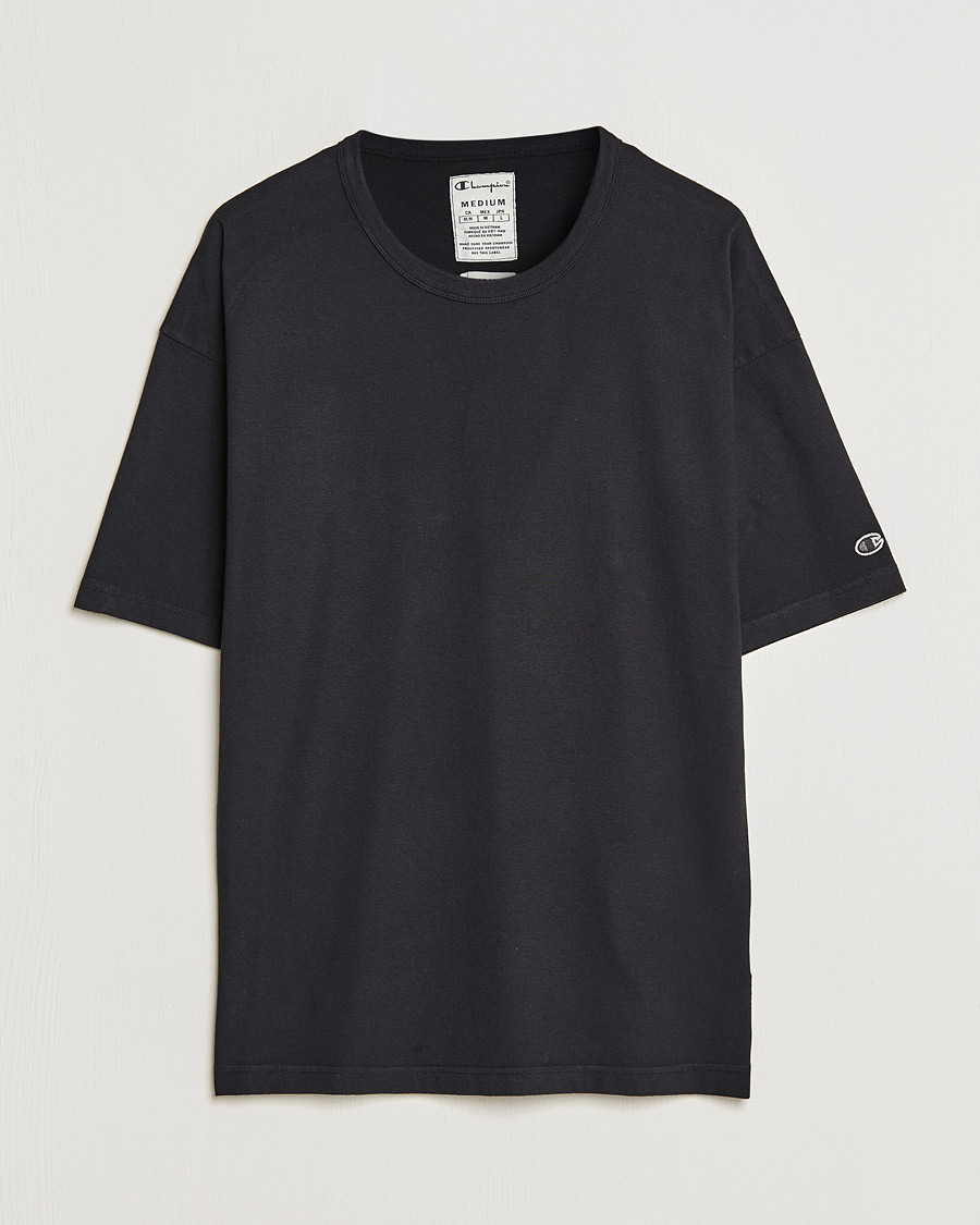 Herre | T-Shirts | Champion | Heritage Garment Dyed T-Shirt Black