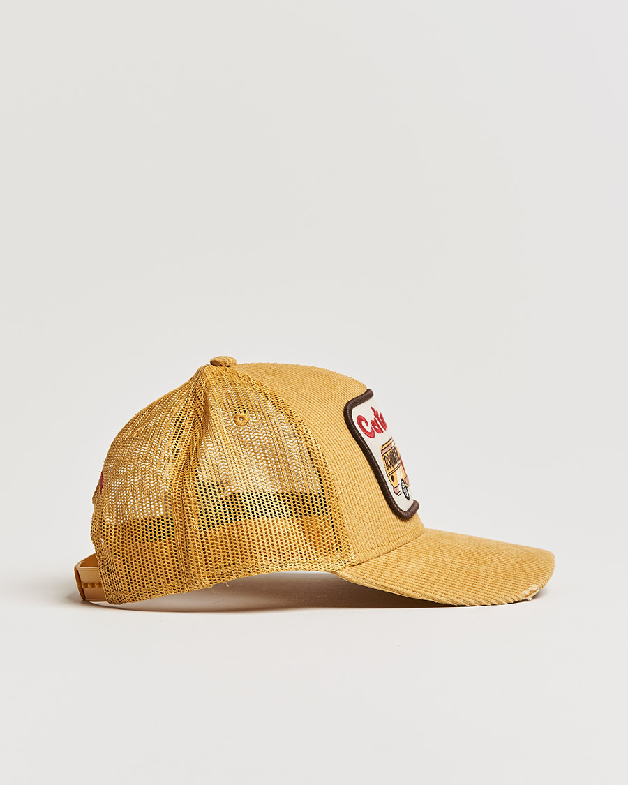 Herre | Dsquared2 Caten Trip Baseball Cap Mustard | Dsquared2 | Caten Trip Baseball Cap Mustard