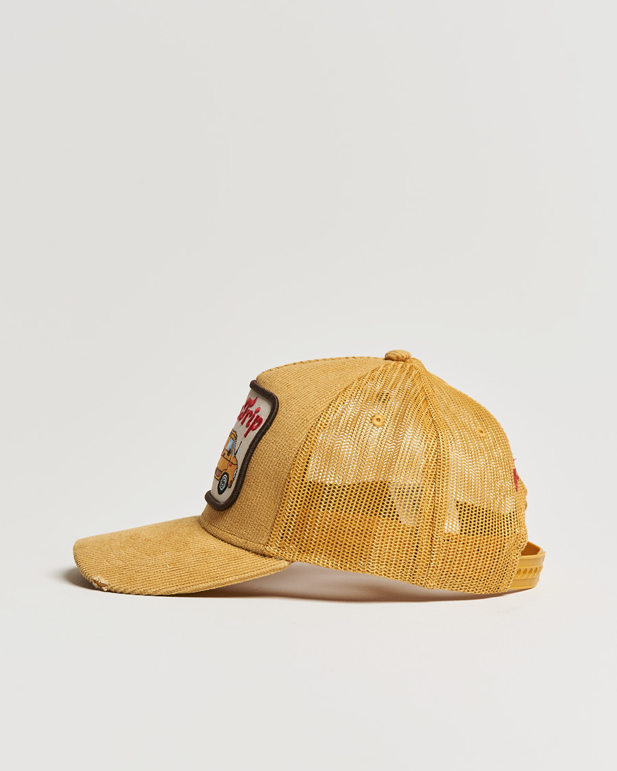 Herre | Dsquared2 Caten Trip Baseball Cap Mustard | Dsquared2 | Caten Trip Baseball Cap Mustard