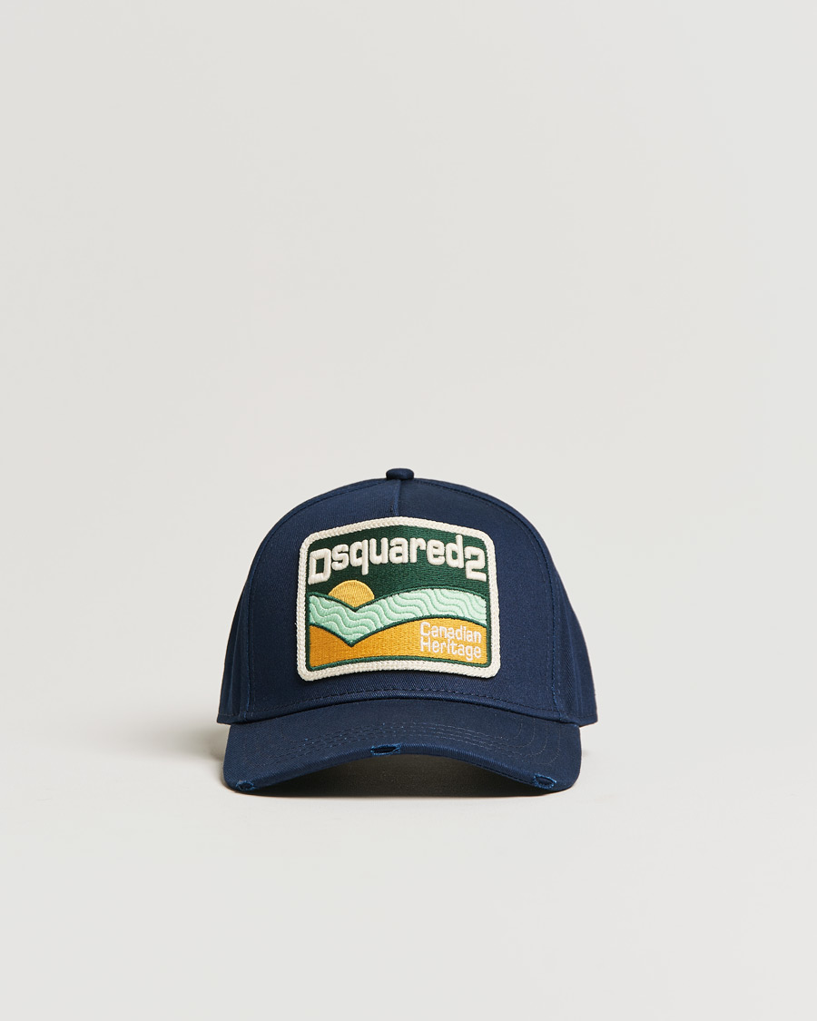 Herre | Dsquared2 Canadian Heritage Baseball Cap Navy | Dsquared2 | Canadian Heritage Baseball Cap Navy