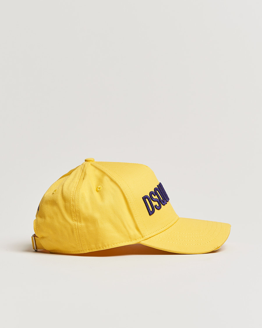 Herre | Dsquared2 Logo Baseball Cap Yellow | Dsquared2 | Logo Baseball Cap Yellow
