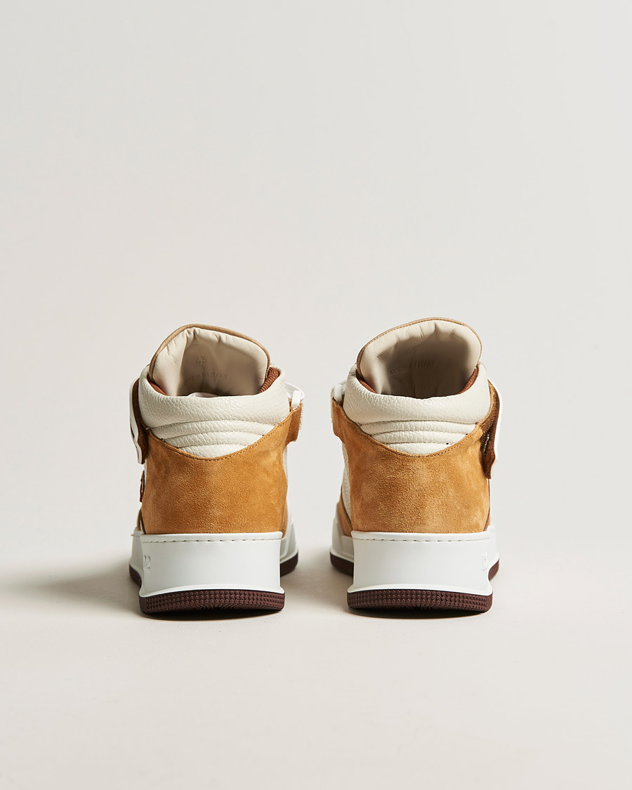 Herre | Dsquared2 Canadian High Tops White/Camel | Dsquared2 | Canadian High Tops White/Camel
