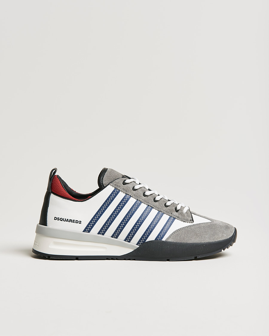 Herre | Dsquared2 Legend Sneakers White/Blue | Dsquared2 | Legend Sneakers White/Blue