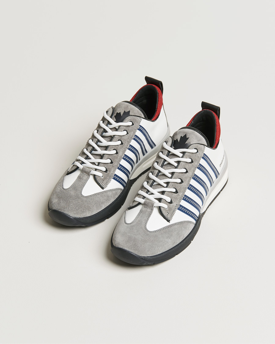 Herre | Hvite sneakers | Dsquared2 | Legend Sneakers White/Blue