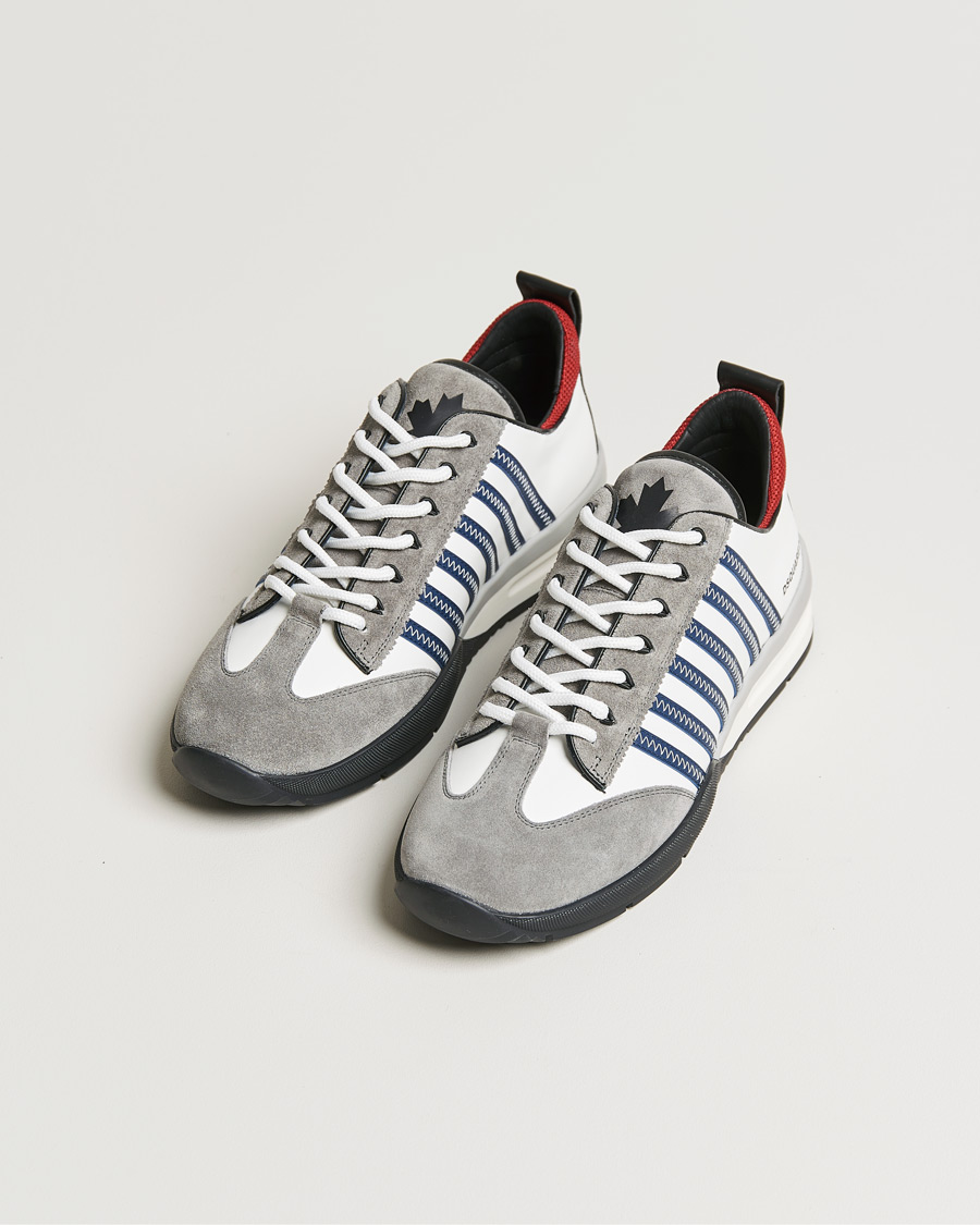 Herre | Dsquared2 Legend Sneakers White/Blue | Dsquared2 | Legend Sneakers White/Blue