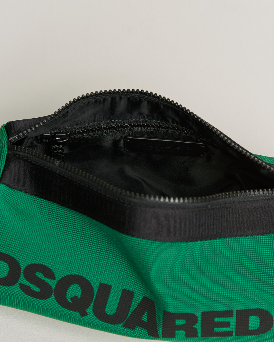 Herre | Dsquared2 Nylon Beauty Case Green | Dsquared2 | Nylon Beauty Case Green