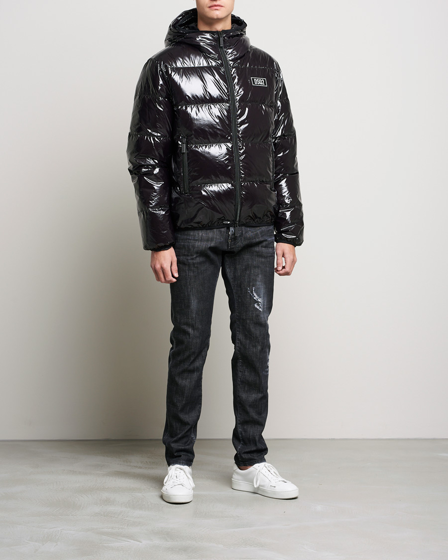 Herre | Jakker | Dsquared2 | Nylon Down Puffer Black