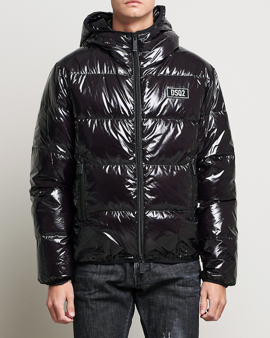 Herre | Jakker | Dsquared2 | Nylon Down Puffer Black