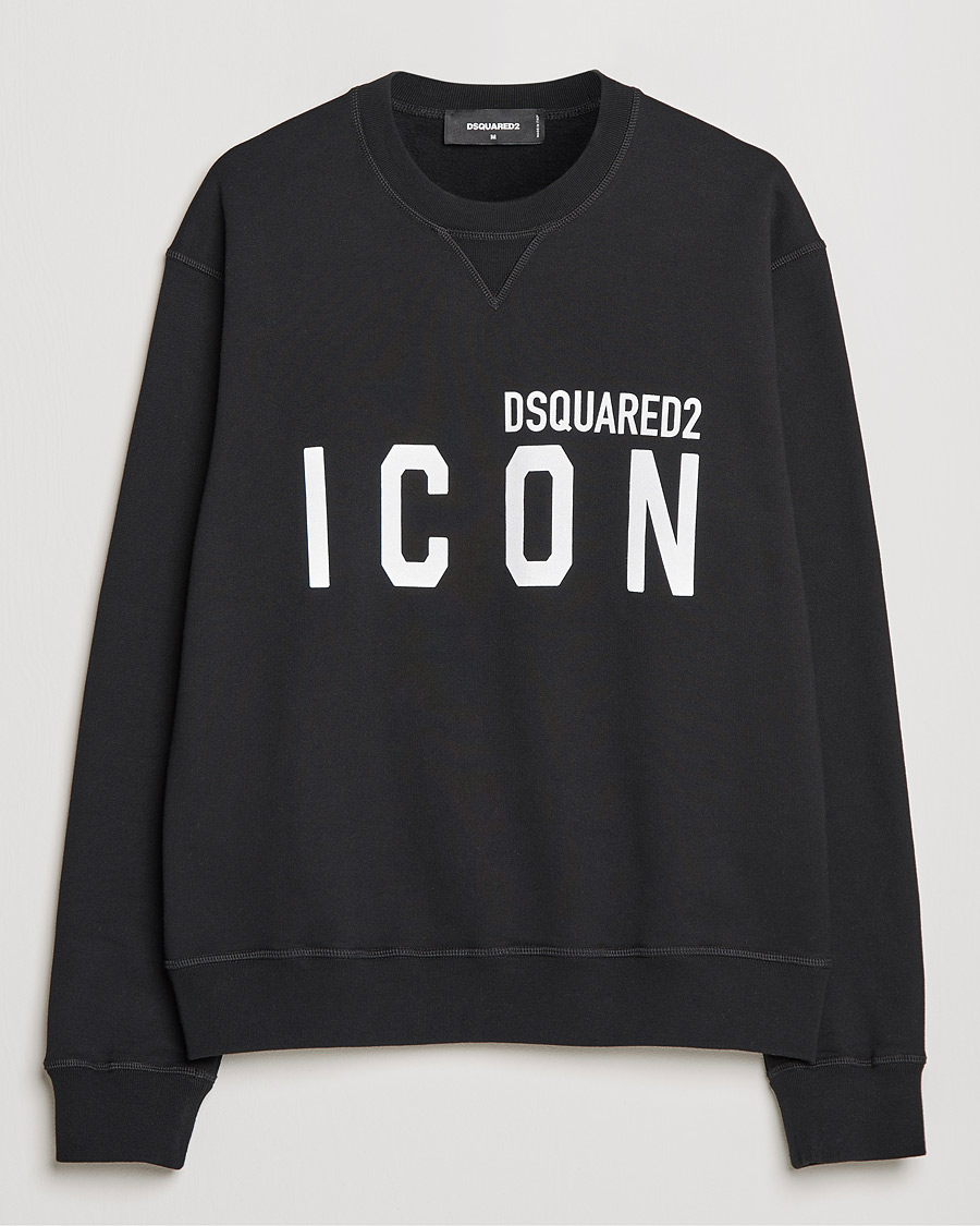 Herre | Gensere | Dsquared2 | Icon Logo Sweatshirt Black