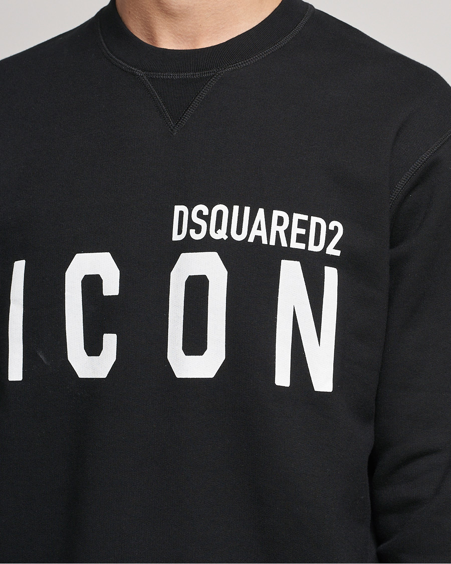 Herre | Gensere | Dsquared2 | Icon Logo Sweatshirt Black