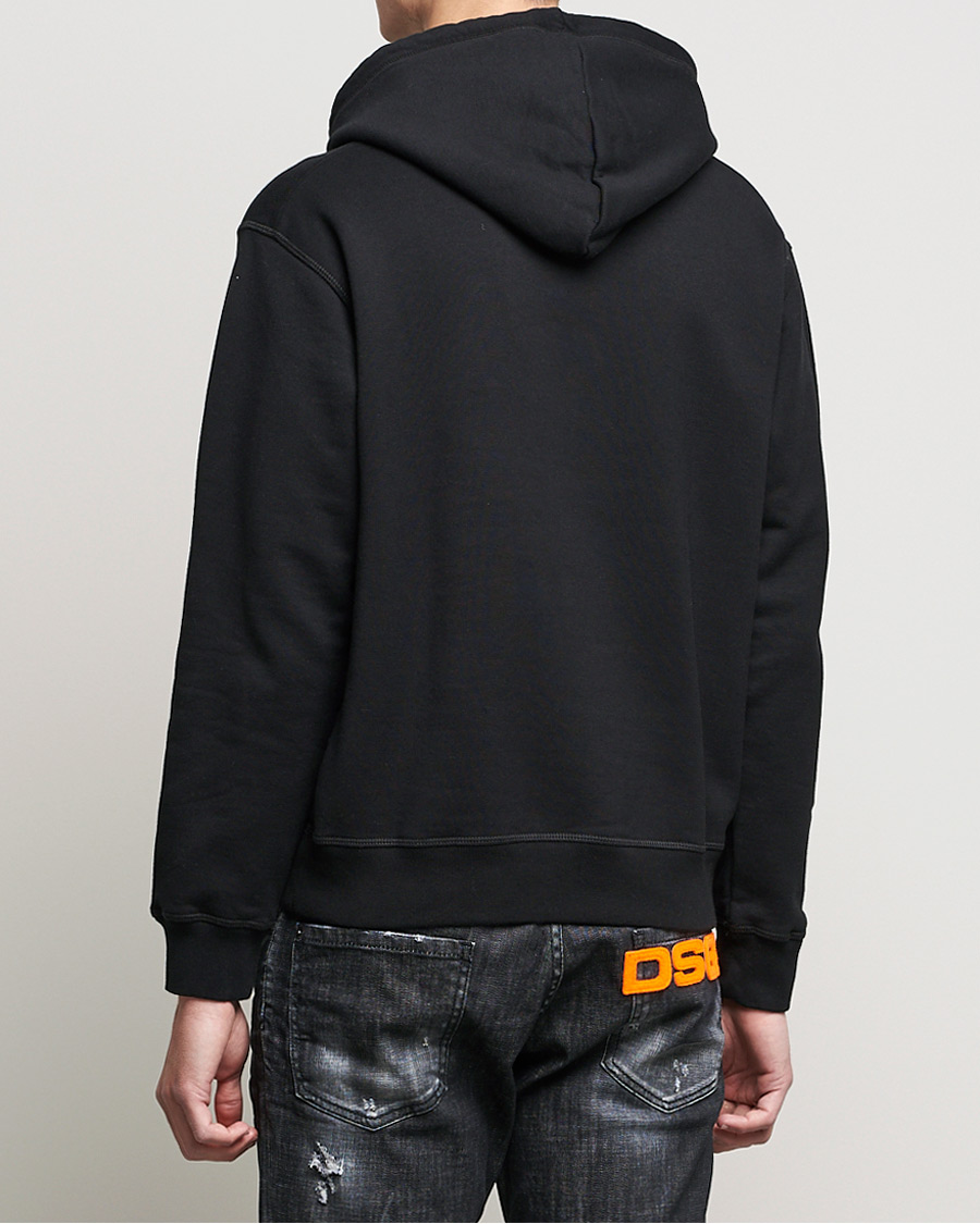 Herre | Gensere | Dsquared2 | Icon small Logo Hoodie Black
