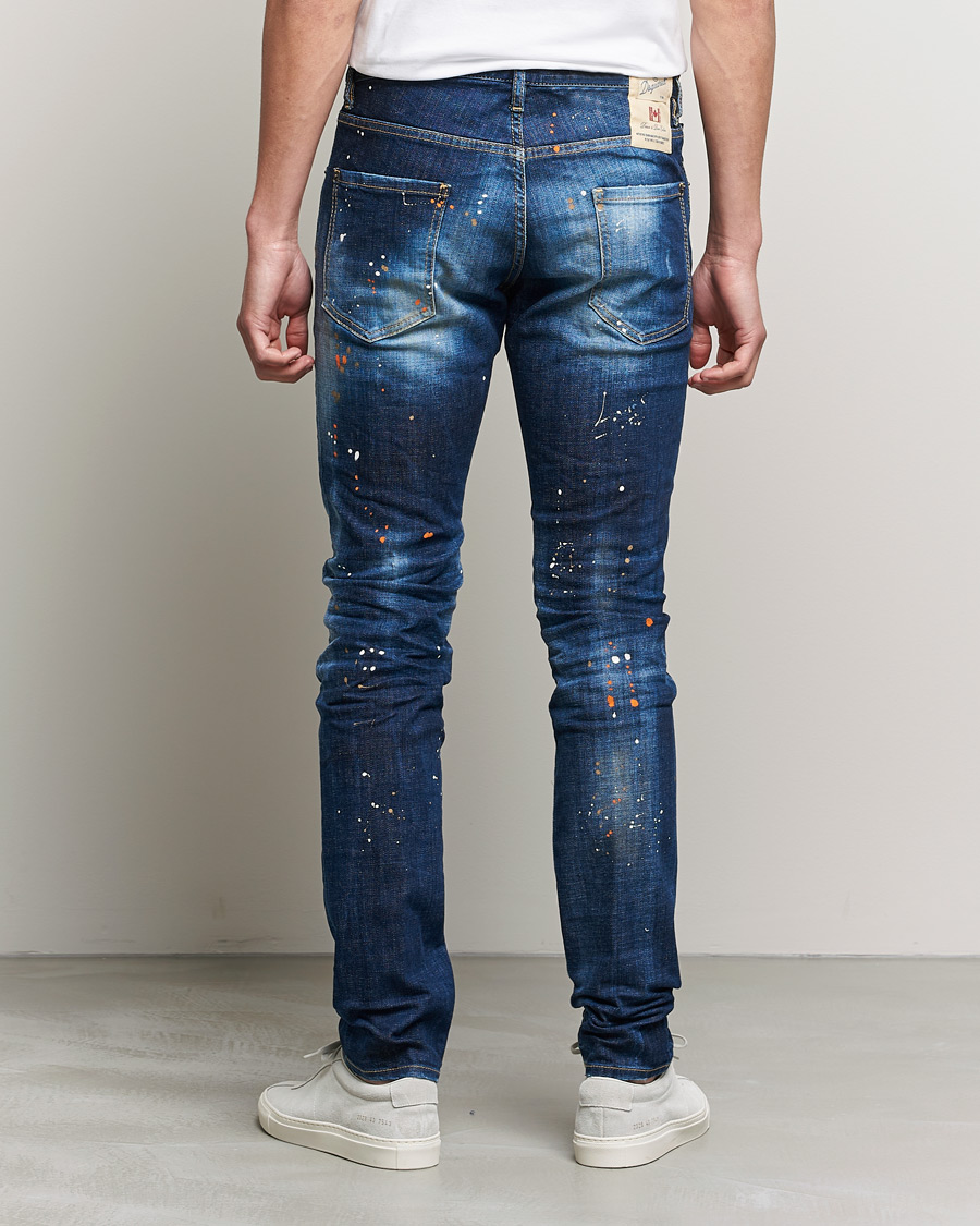 Herre | Jeans | Dsquared2 | Cool Guy Patch Jeans Blue Wash