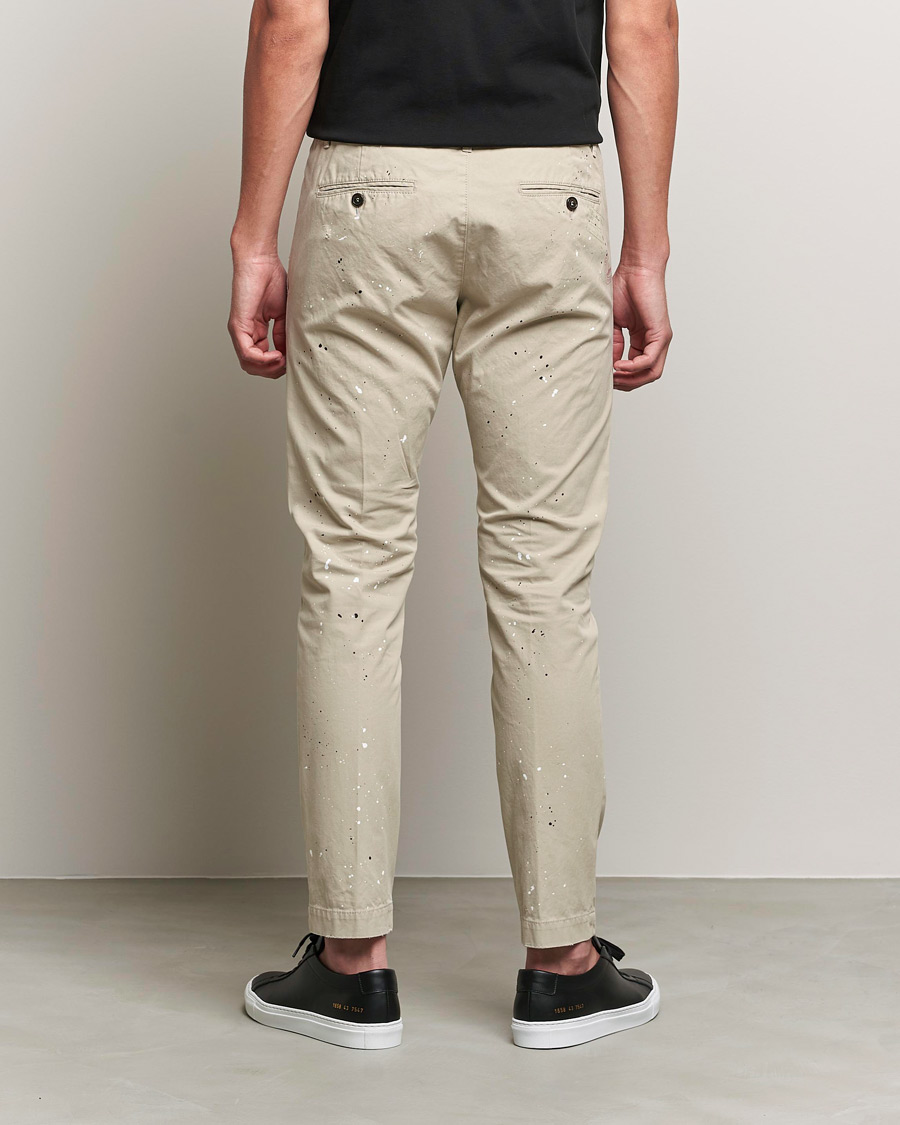 Herre | Bukser | Dsquared2 | Cool Guy Distressed Chinos Sand