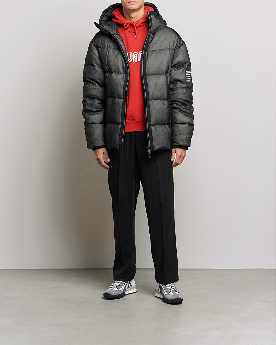 Herre | Jakker | Dsquared2 | Balaclava Puffer Jacket Black