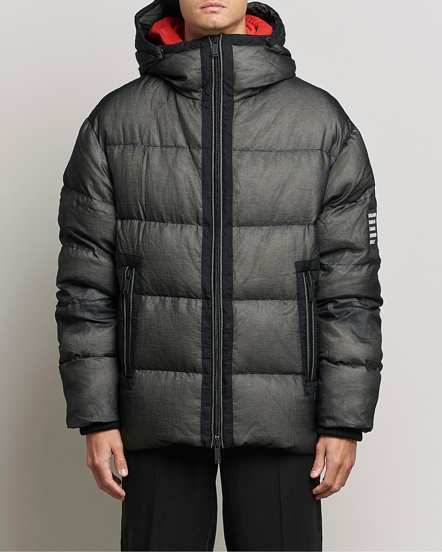 Herre | Jakker | Dsquared2 | Balaclava Puffer Jacket Black